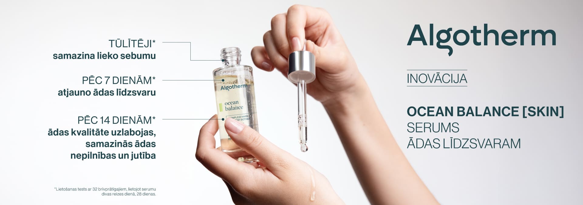 ALGOTHERM OCEAN BALANCE [SKIN] serums ādas līdzsvaram 30ml