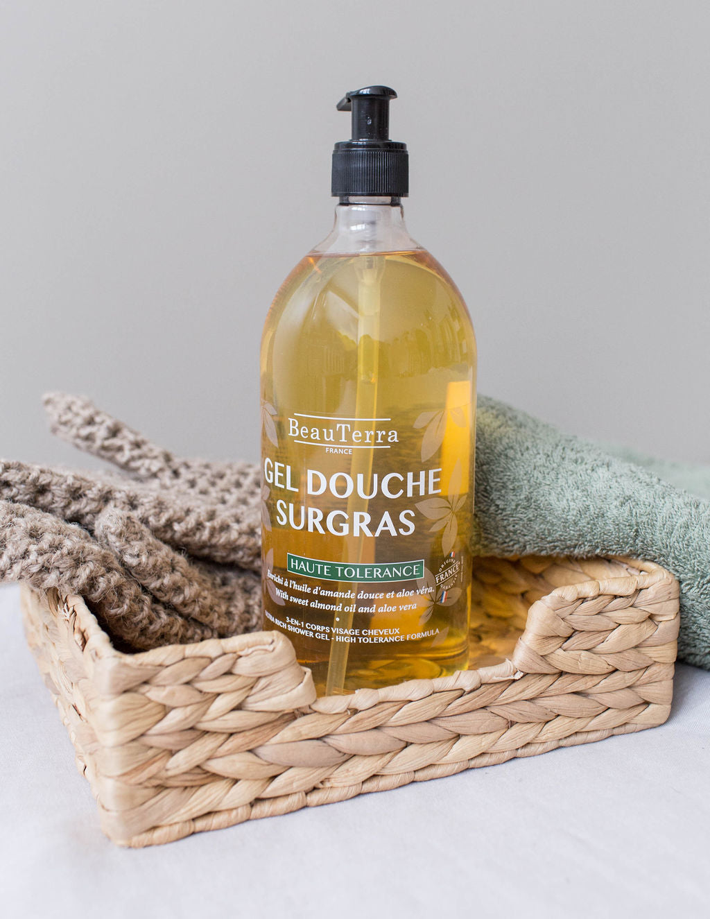 Beauterra magusa mandli ja aaloe vera dušigeel ülitundlikule nahale 1 l