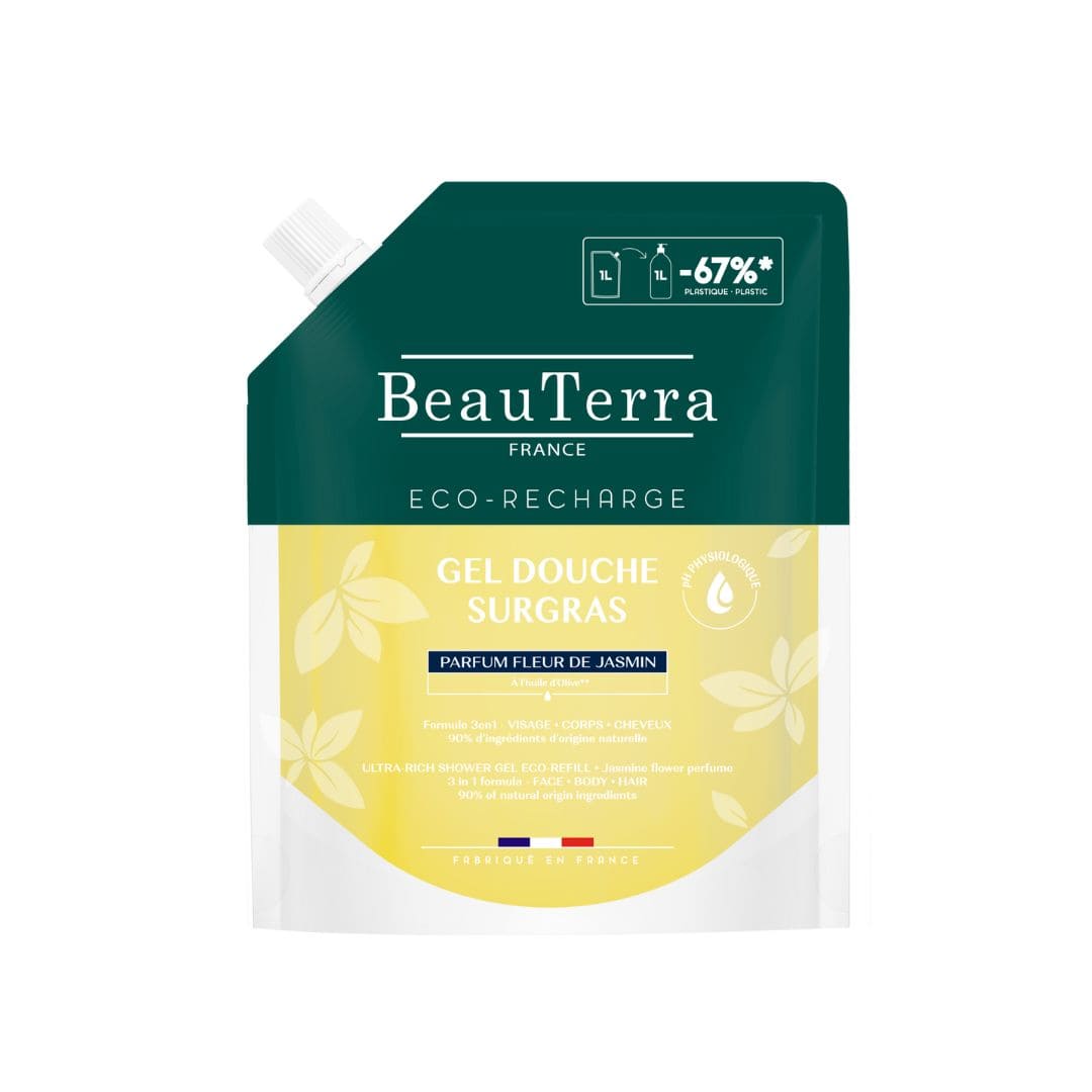 Beauterra JASMĪNA DUŠAS GELS ECO-REFILL 1L