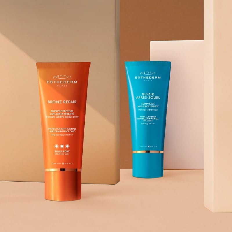 Institut Esthederm iedegumu pastiprinošs, pretgrumbu sejas krēms pēc sauļošanās 50 ml