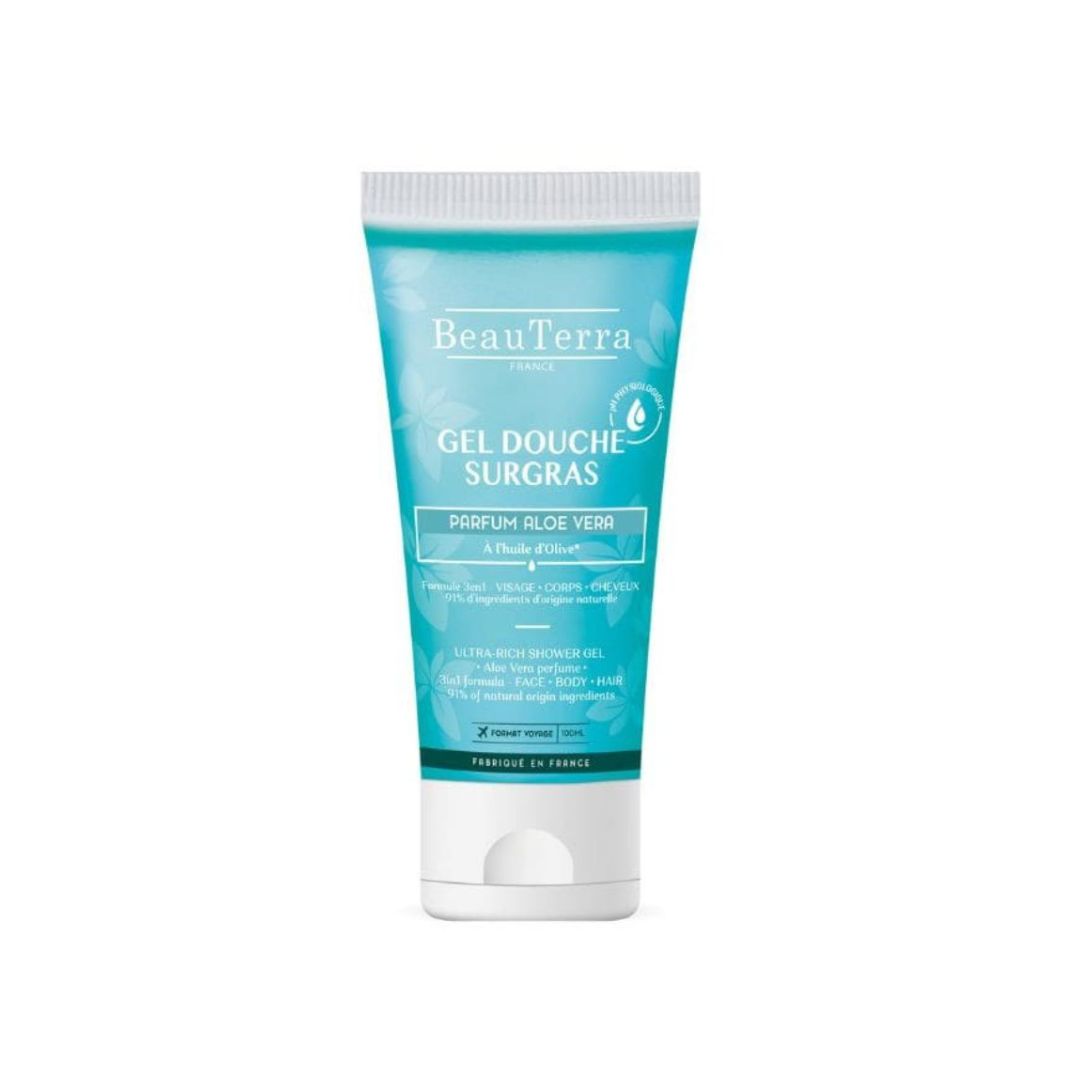 BEAUTERRA ALVEJAS BAROJOŠS DUŠAS GELS, ar olīveļļu 100ml