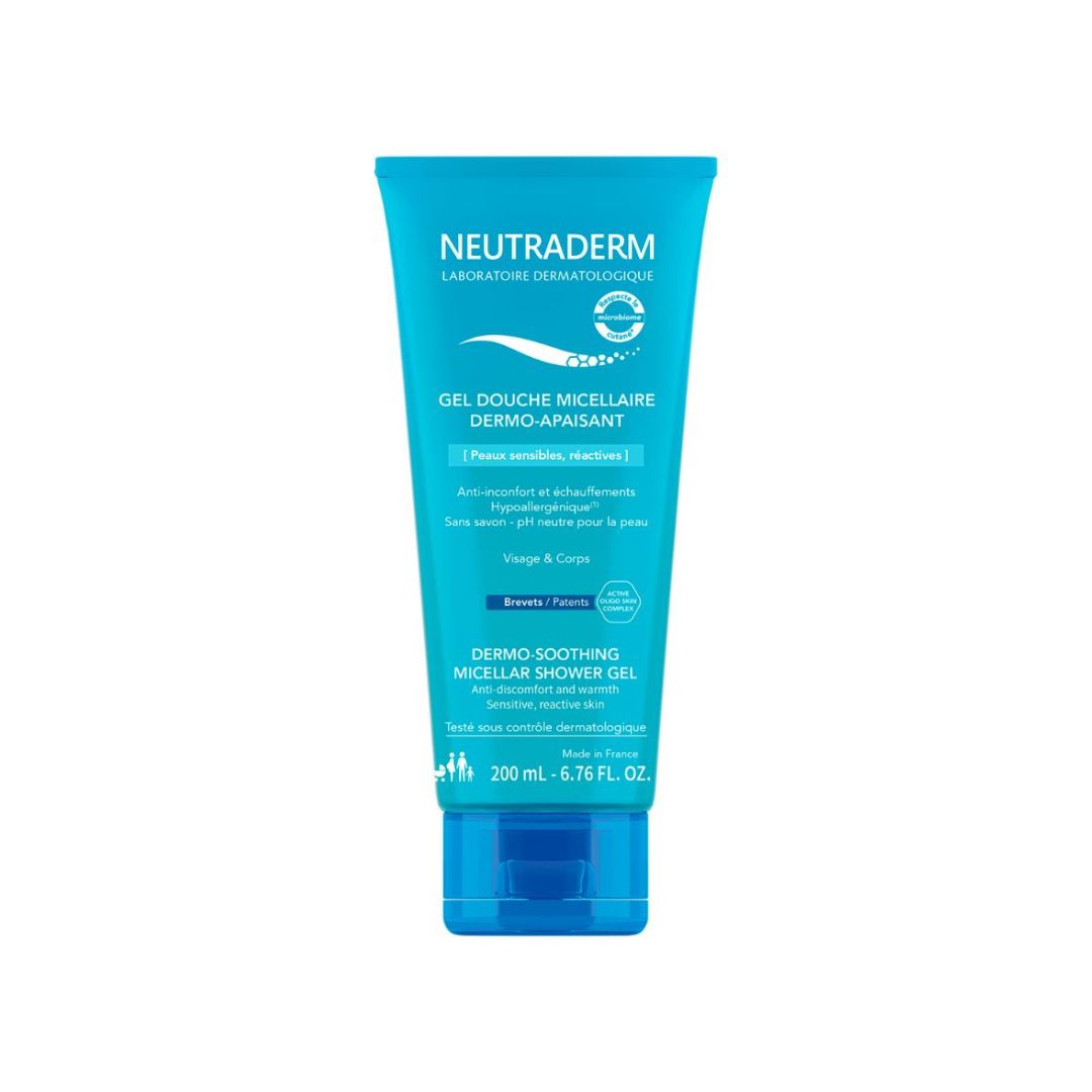 Neutraderm Ādu remdējoša micelārā dušas želeja 200ml